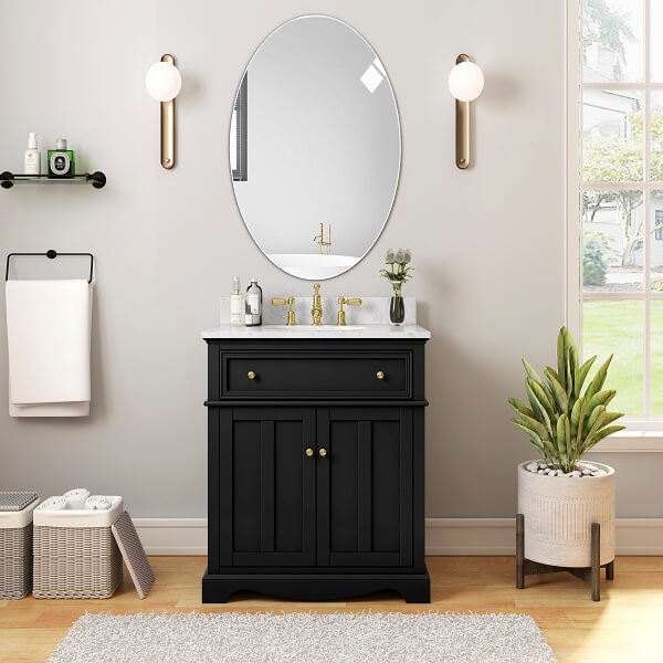 Fremont 32" Single Sink Vanity - Black